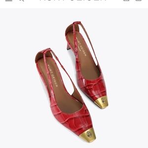 Kurt Geiger Regent Open Court Red - NWT Size 7, 7.5